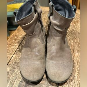 Birkenstock Taupe Ankle Booties